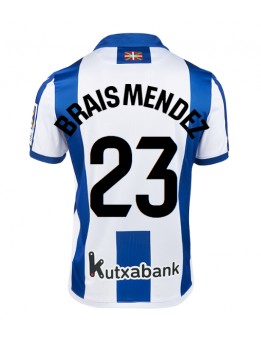 Real Sociedad Brais Mendez #23 Domaci Dres 2024-25 Kratak Rukavima